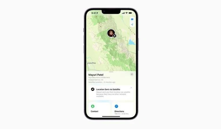 石峰苹果14维修分享iPhone14系列中 FindMy功能通过卫星分享位置方法教程 